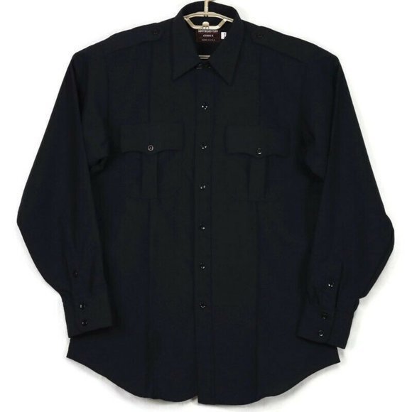 Southeastern Code 5‎ Police Deputy Uniform Shirt Blue Long Sleeve 16.5 35 - Picture 1 of 12